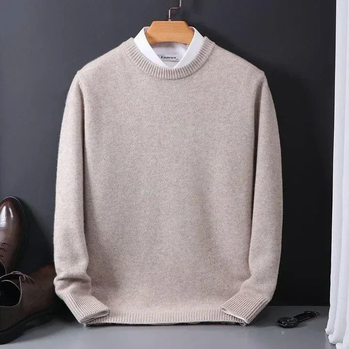 Men's classic crew neck sweater