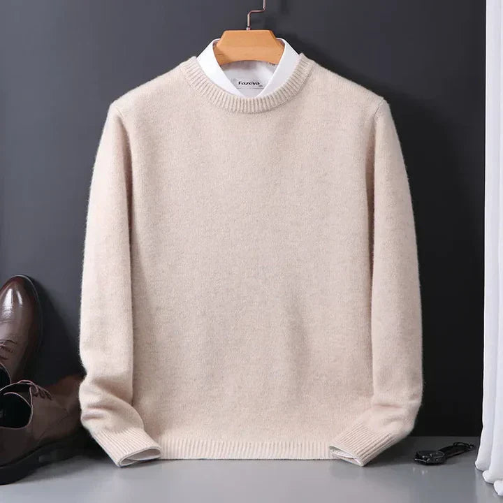 Men's classic crew neck sweater