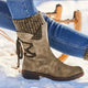 Women's Classic Ankle Boots in Blue - View 3 | Bellmere