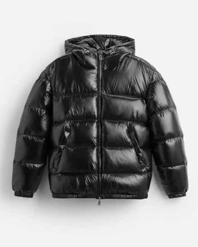 Women's puffer jacket for cold weather