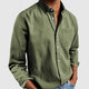 Men's long-sleeve button-down shirt with chest pocket