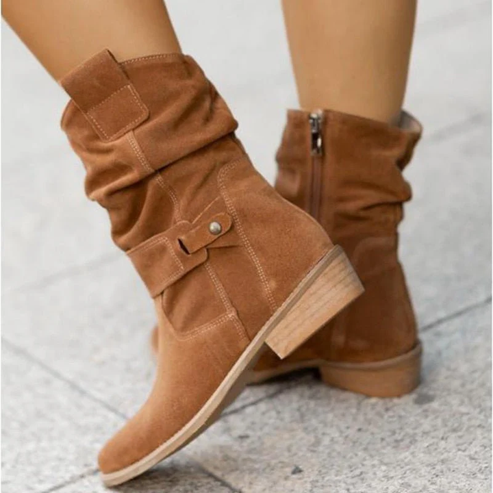 Women's slouchy ankle boots