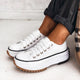 Women's Comfort Sneakers in Black - View 4 | Bellmere