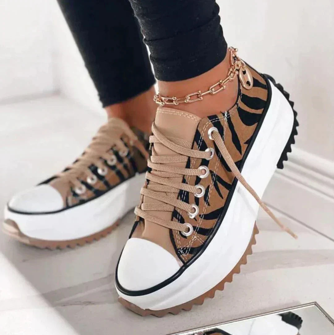 Women's Comfort Sneakers in Black - View 6 | Bellmere