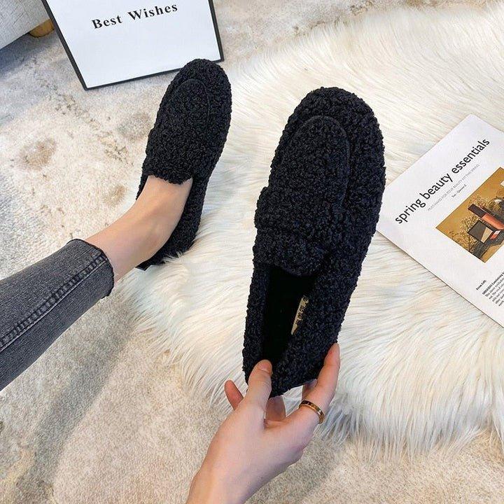Women's Ultra-Cozy Moccasin Slippers Shoes in Cream - View 6 | Bellmere