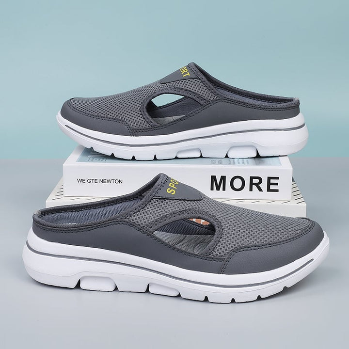 Supportive slippers for indoor home wear
