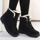Women's Water-resistant Winter Boots in Black - View 5 | Bellmere