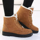 Women's Water-resistant Winter Boots in Black - View 4 | Bellmere