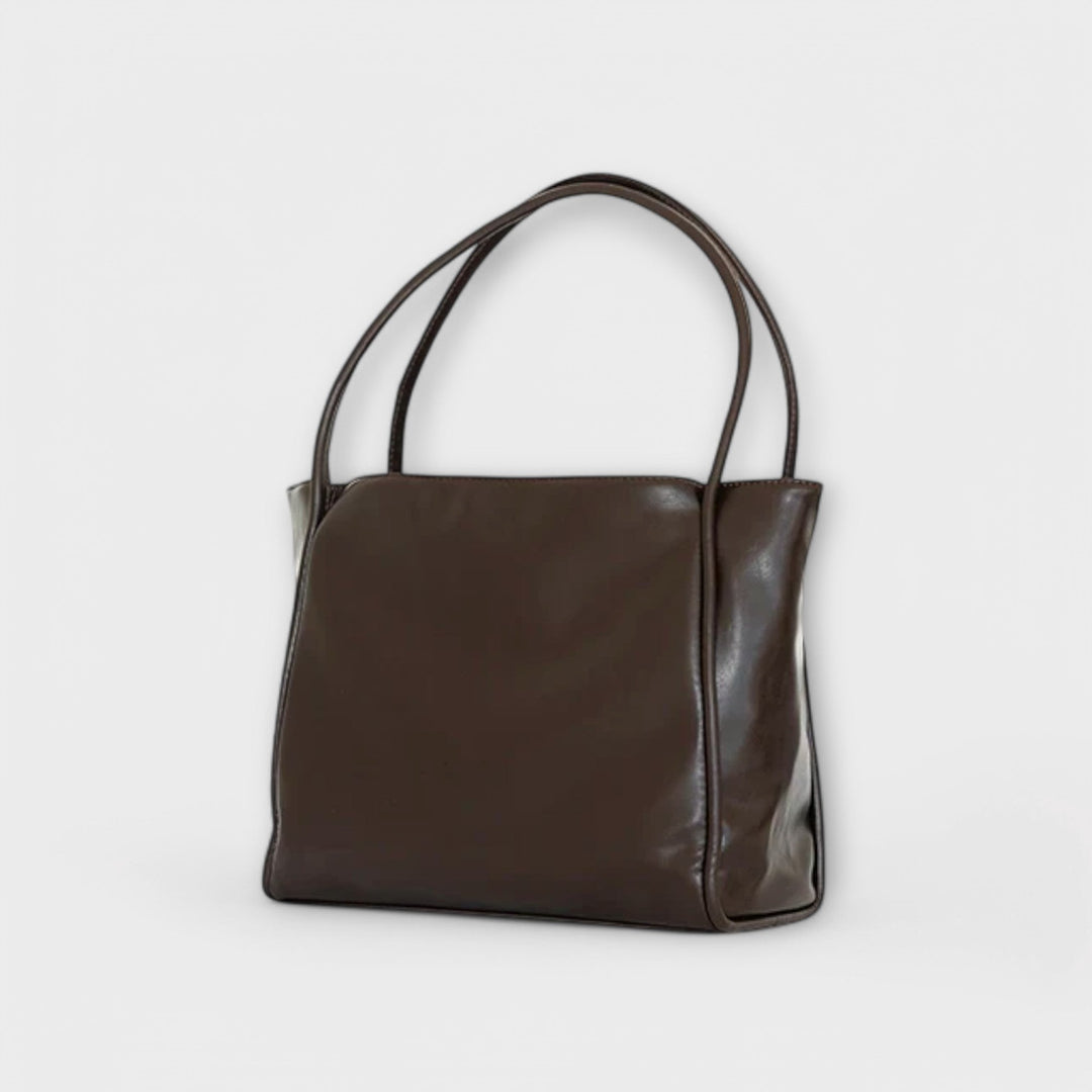 Women's Structured Handbag in Black - View 6 | Bellmere