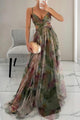 Cindy Floral Print Maxi Dress in Orange - View 11 | Bellmere