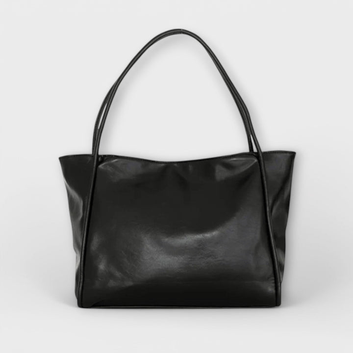 Women's Structured Handbag in Black | Bellmere