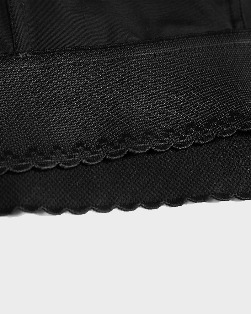 Women's Longline Push-Up Shapewear Bra in Black - View 12 | Bellmere