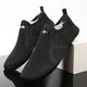 Knit barefoot-style slip-on shoes