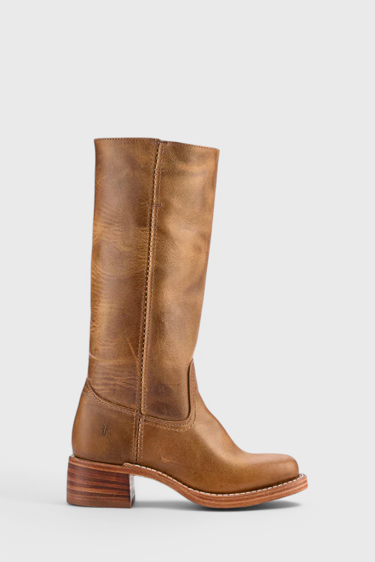 Women's Modern Classic All-Season Boots in Brown - View 12 | Bellmere
