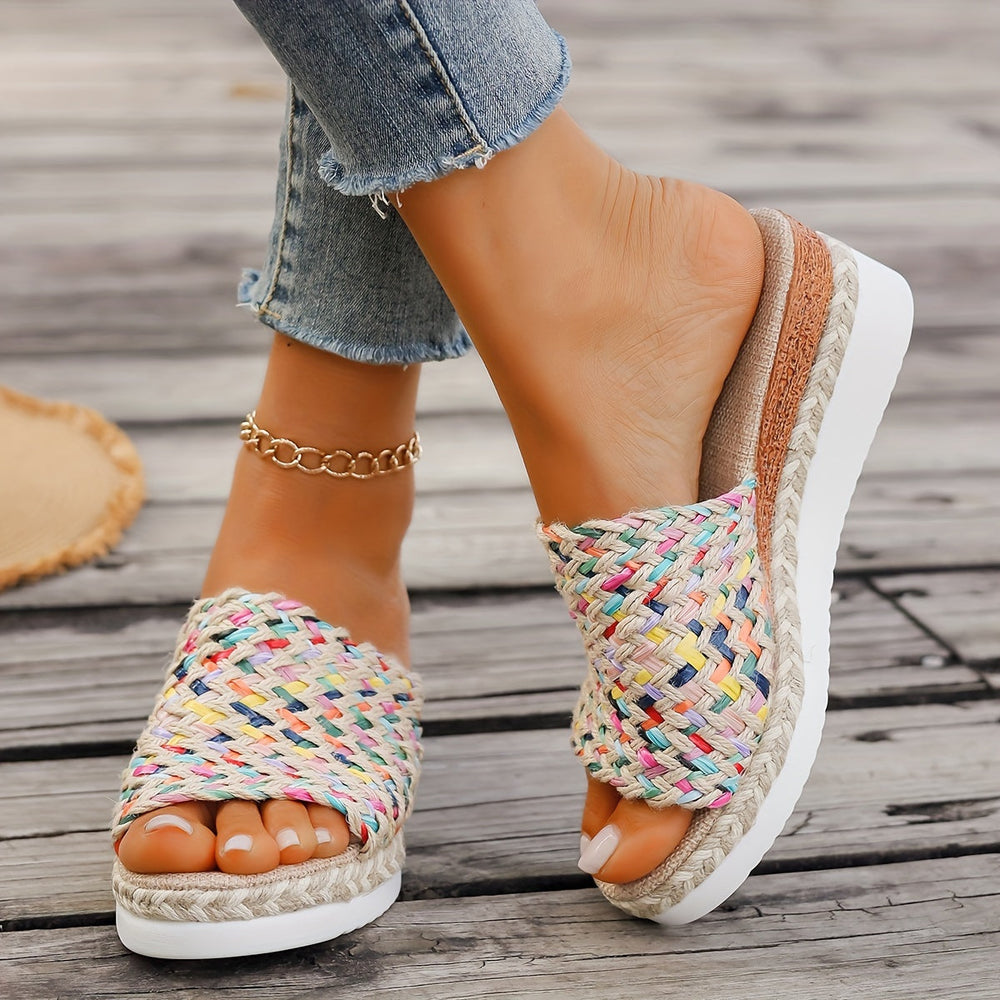 Zia | Women's Woven Wedge Sandals