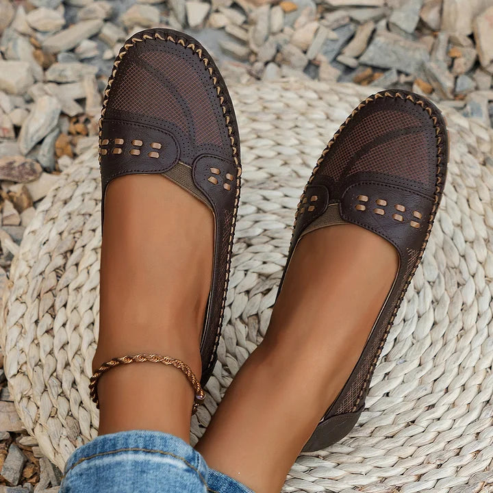 Women's Flats in Beige - View 12 | Bellmere