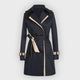 Women's garment with belt detail