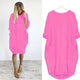 Gina Pocket Dress in Black - View 6 | Bellmere