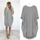 Gina Pocket Dress in Black - View 4 | Bellmere