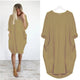 Gina Pocket Dress in Black - View 7 | Bellmere