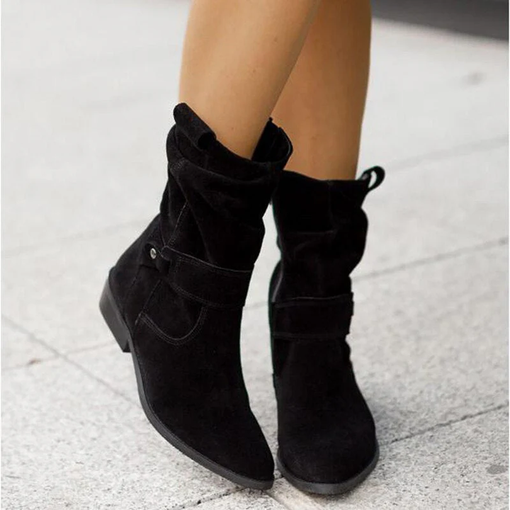 Women's slouchy ankle boots