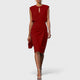 Women's Elegant Dress in Sky Blue - View 5 | Bellmere