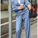 Women's coordinated knitted sweater set