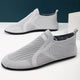 Knit barefoot-style slip-on shoes