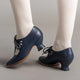 Vintage Pin-Up Heels in Black - View 4 | Bellmere