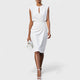 Women's Elegant Dress in Sky Blue - View 2 | Bellmere