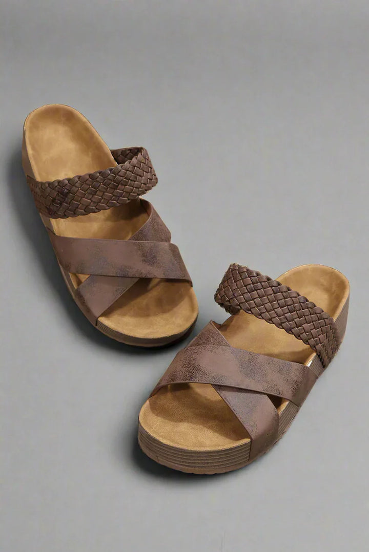 Sandals in Brown - View 6 | Bellmere