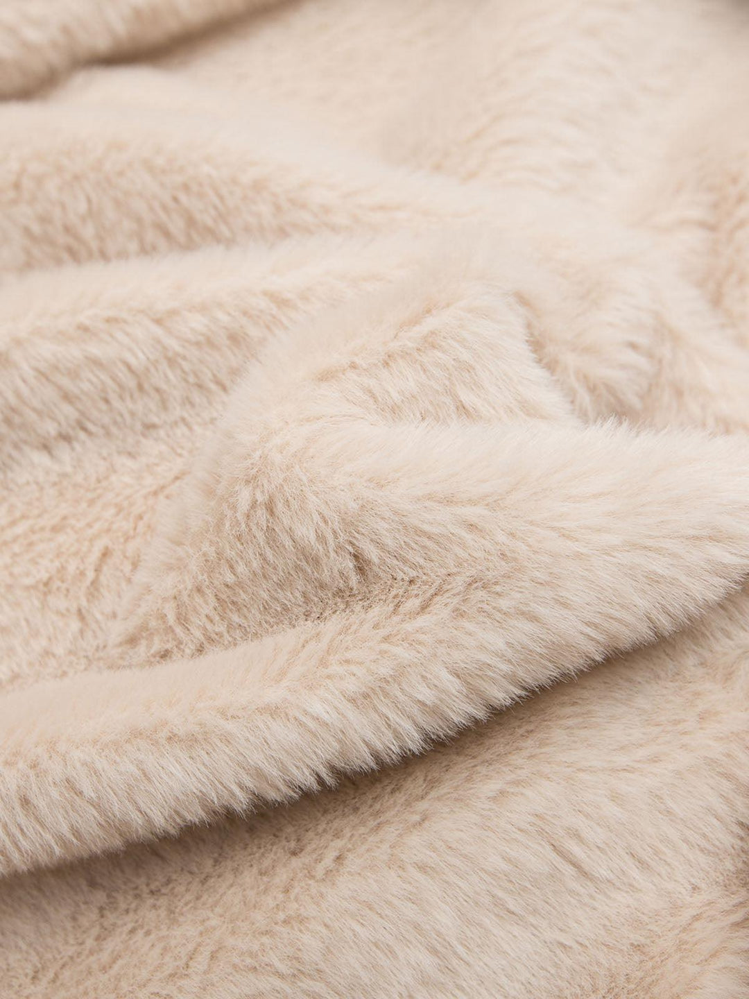 Women's hooded bomber jacket with faux fur trim and zip front