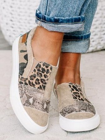 Women's Comfort Slip-On Shoes Slip On Collection in Khaki - View 2 | Bellmere