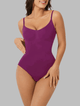 High-Waisted Shapewear Bodysuit in Black - View 10 | Bellmere