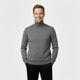 Men's long-sleeve solid turtleneck sweater three-pack