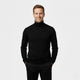 Men's long-sleeve solid turtleneck sweater three-pack