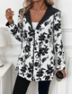 Women's Reversible Leopard Print Coat in Red - View 3 | Bellmere