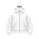 Unisex 3-in-1 tech hoodie with built-in face cover