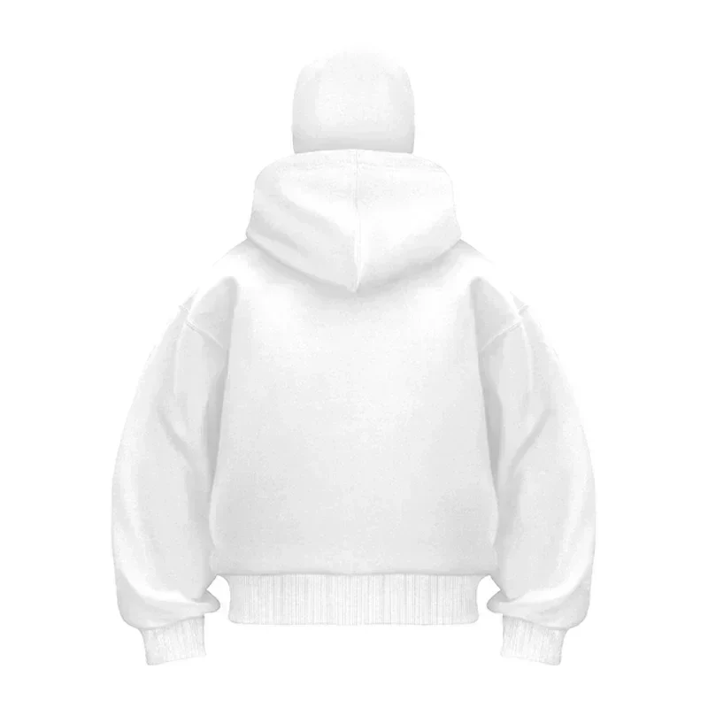 Unisex 3-in-1 tech hoodie with built-in face cover