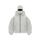 Unisex 3-in-1 tech hoodie with built-in face cover