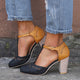 Women's Comfort Heels Schoenen Dames in Black | Bellmere
