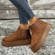 Women's Insulated Winter Boots in Cream - View 10 | Bellmere