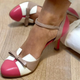 Women's Stiletto Heel Sandals in Light Blue - View 3 | Bellmere