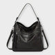 Women's Shoulder Bag with Modern Design in Black | Bellmere