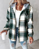 Women's printed casual hoodie
