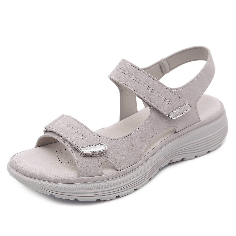 Sandals with Arch Support in Black - View 3 | Bellmere