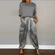 Relaxed Clothing Set in Gold - View 4 | Bellmere