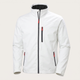 Men's plain softshell jacket with high collar, zip front and adjustable cuffs