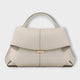 Olivia Women's Handbag in Beige - View 3 | Bellmere