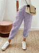 Women's Striped Pants in Blue (Almost Sold Out) - View 6 | Bellmere
